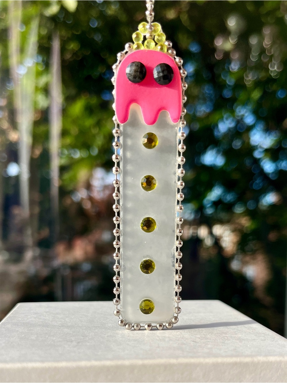 👻 Double-sided Pac-Man Ghost Keychain - Picture 9 of 13